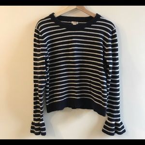 J. Crew stripped sweater